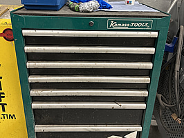 Verktygsvagn Kamasa Tools, inkl. verktyg