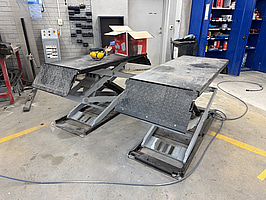 Fordonslyft flerpelare kapcitet 3500 kg
