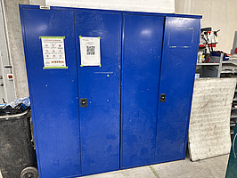 2 st. Verktygsskåp inkl. innehåll