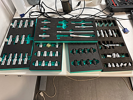 Parti med hylsor insex, Kamasa Tools