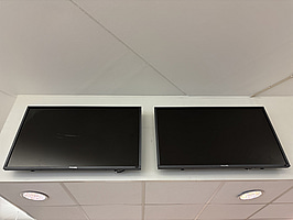 2 st. Digital Signage, Philips 43 tum