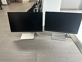 2 st. Datorskärmar, Lenovo Q24i-10
