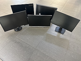 5 st. Diverse datorskärmar, olika modeller