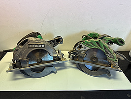 2 st Hitachi cirkelsågar