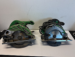 2 st Hitachi cirkelsågar