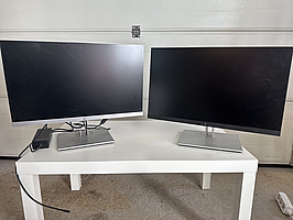HP datorskärmar 2 st, 24 tum