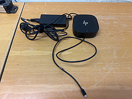 HP dockningsstation med laddare
