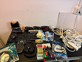 Etikettskrivare, headset & kontorsmaterial