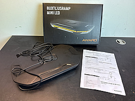 Blixtljusramp, Award, mini LED, 12/24V, magnetfot, mått 381x220x52 mm