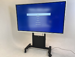 Skärm Samsung Flip, WM85B 85 tum touchskärm inkl. TV-ställ på hjul