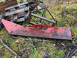 Snöblad, bakmonterat