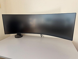 Samsung Odyssey Neo G9 49-tums välvd bildskärm för gaming