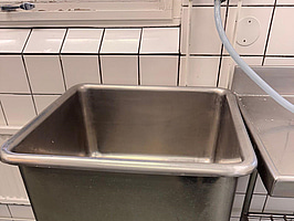 Fristående rostfri ho