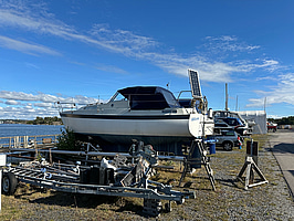 Albin Segelbåt Olivia, i hamn