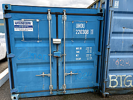 Container 9 fot inkl el och belysning