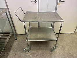 Rostfri vagn | 70x50x79 cm