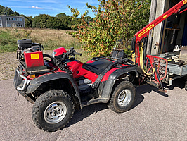 ATV HONDA TRX500FA med griplastarvagn -2006