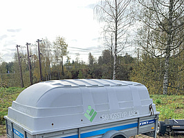 Släp TIKI CP275-RB tippbart-2018
