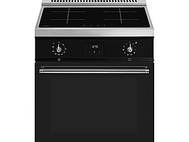 Induktionsspis Smeg 60x60 cm Svart C6IPBLT2