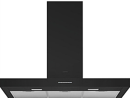 Köksfläkt Smeg, 900 mm, Mattsvart, KBT900NE