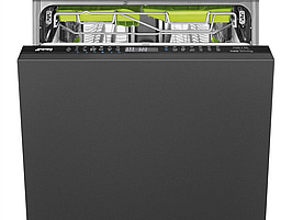 Diskmaskin Smeg 60cm Svart inbyggd ST354BQL