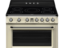 Induktionsspis Smeg 90x60 cm Creme TR90IMP
