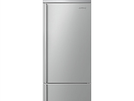 Kyl/Frys Smeg Rostfritt stål, Classic, Kombinerad, Fristående, Högerhängd FA3905RX5