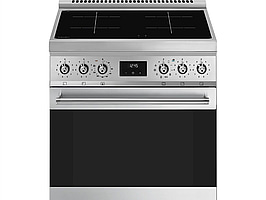 Induktionsspis Smeg 60x60 cm Rostfritt stål Classic C6IPXM2