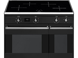 Induktionsspis Smeg 90x60 cm Antracit Classic CG92IANT9