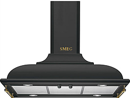 Smeg Frihängande köksfläkt 900 mm, Antracit Cortina KCI19AOE