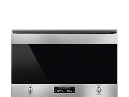 Mikrovågsugn Smeg Inbyggd Rostfritt stål, Anti fingerprint Classic MP322X1