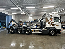Lastväxlare Scania R520 8X4*4 -2016 | Joab L24 | Fint skick Mätarställning (km): 334275