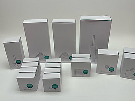 Parti med badrumstillbehör Tapwell, Ascot grey