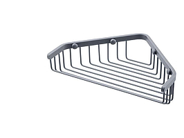 2 st. Tvålhylla Tapwell, för väggmontering i hörn, TA156 Ascot Grey