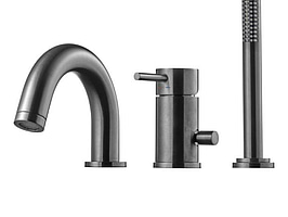 Badkarsblandare Tapwell, BI047, Nikel nero