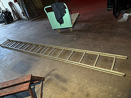 Stege 5 meter, aluminium