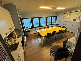 Lunchrum med kaffemaskin, diskmaskin, kyl&frys med mera