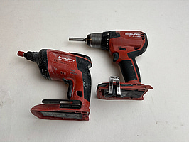 Skruvdragare Hilti SF 4-A22 och Gipsskruvdragare Hilti SD 5000-A22