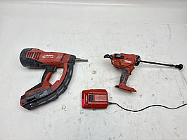 Gasdriven Hilti GX 120 och Fogpistol Hilti CD 4-A22