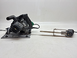 Cirkelsåg Meec Tools och Värmekniv Meec Tools.