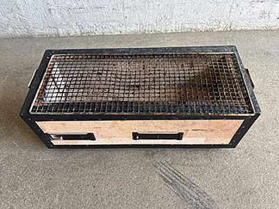 Grill med galler