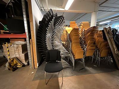 Konferensstol premium 125-pack