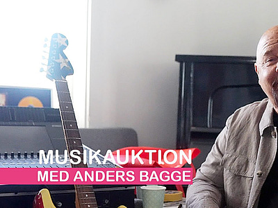 Anders Bagges musikutrustning auktioneras ut på Budi