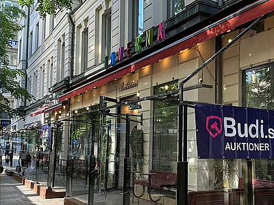 Restaurangen Taverna Brillo satt i konkurs – Budi auktionerar ut inredningen