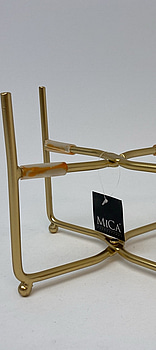 12 st. Piedestal Mica Decorations