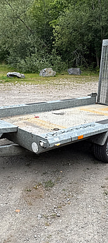Maskintrailer Hapert TA 3000 kg. -2014