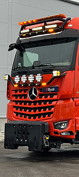 Tridemväxlare Mercedes-Benz Arocs 15.6 3758 PowerShift -2023 | JOAB 24 ton | Plogutrustad