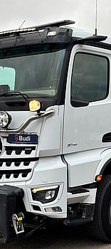 Tridemväxlare Mercedes-Benz Arocs 3751 12.8 PowerShift -2023 | JOAB 24 ton | Plogutrustad