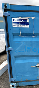 Container 9 fot inkl el och belysning