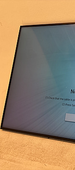 TV-skärm Samsung, QB55R, 55 tum